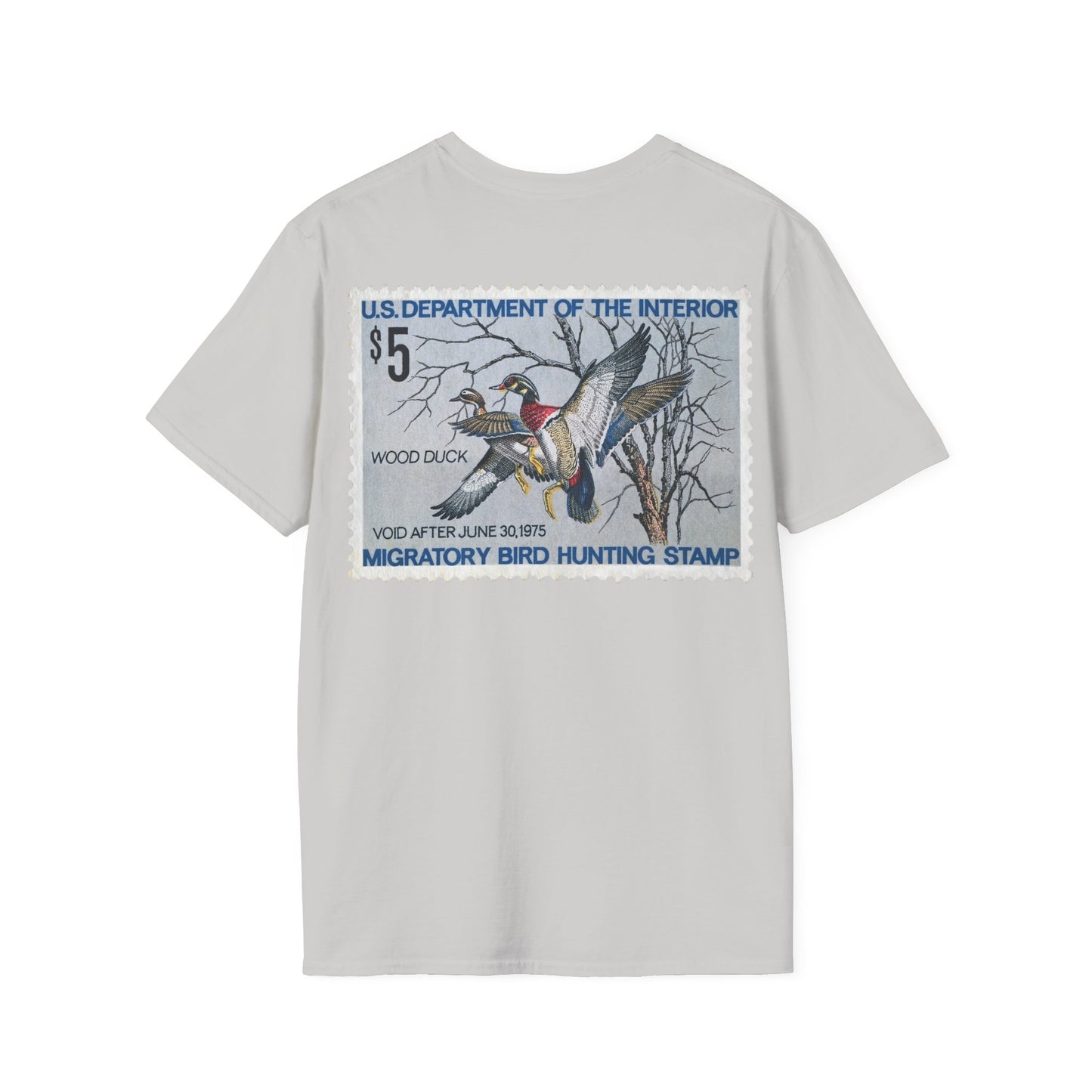 Official 1974-1975 Federal Duck Stamp - Short Sleeve Tee