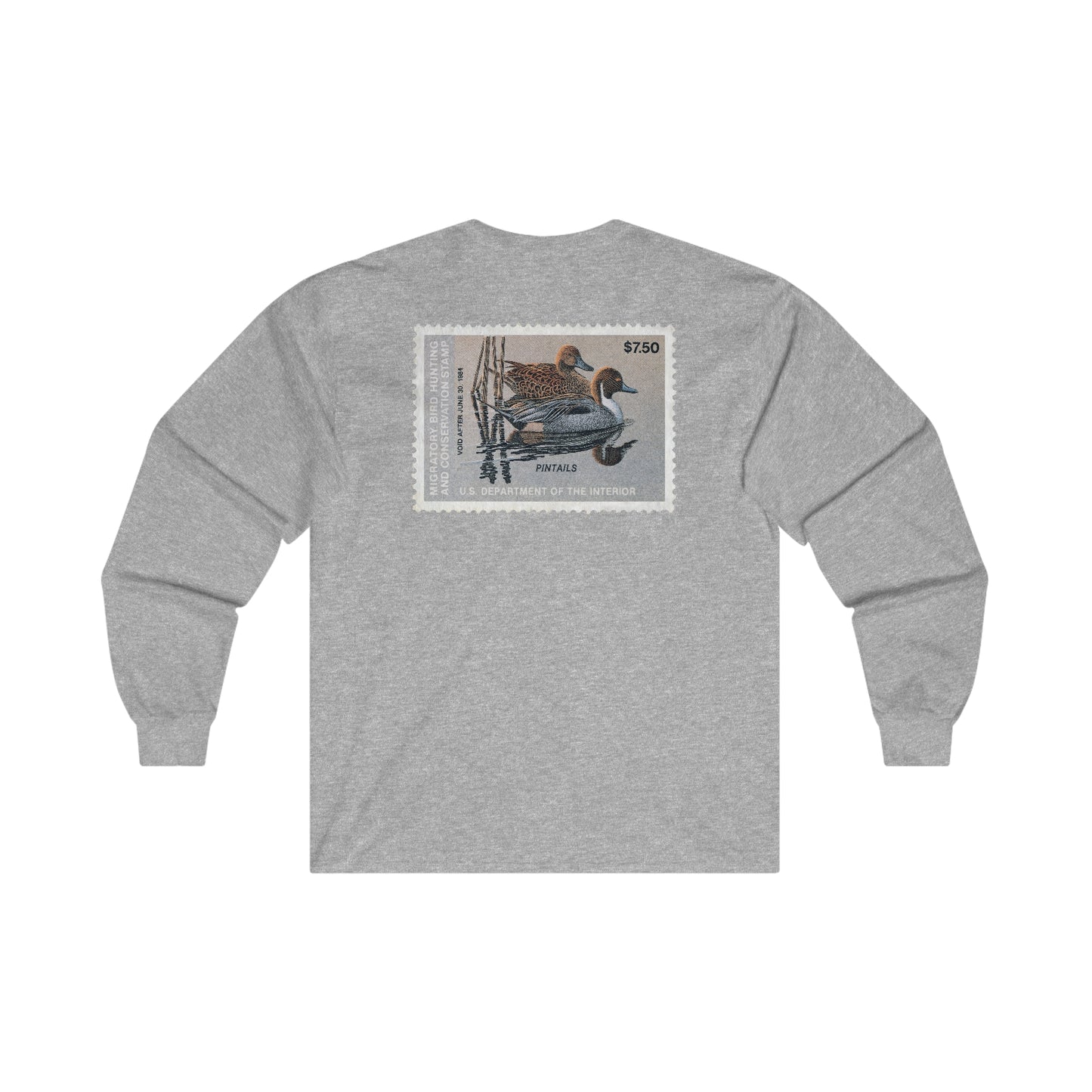 Official 1983-1984 Federal Duck Stamp - Long Sleeve Tee