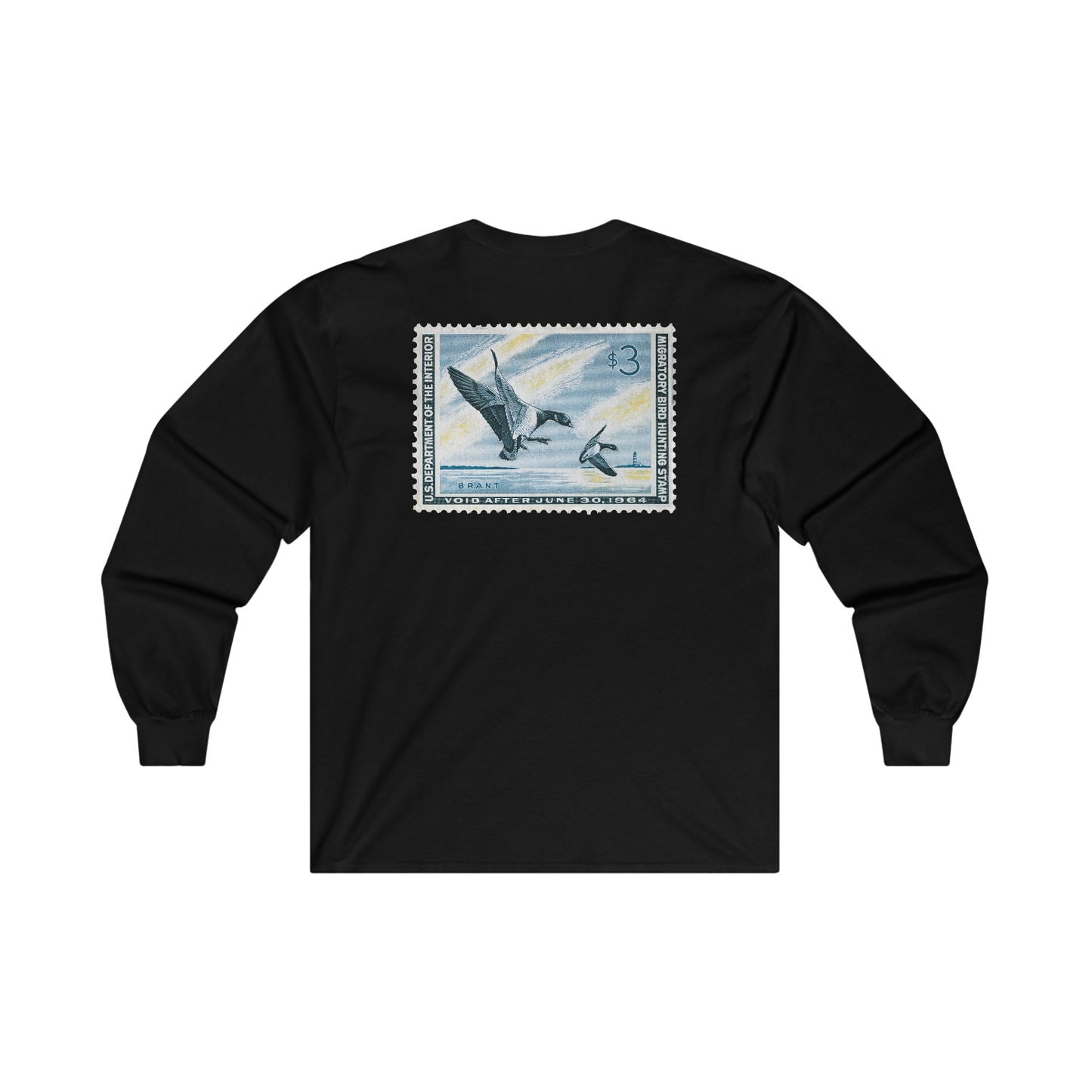 Official 1963-1964 Federal Duck Stamp - Long Sleeve Tee