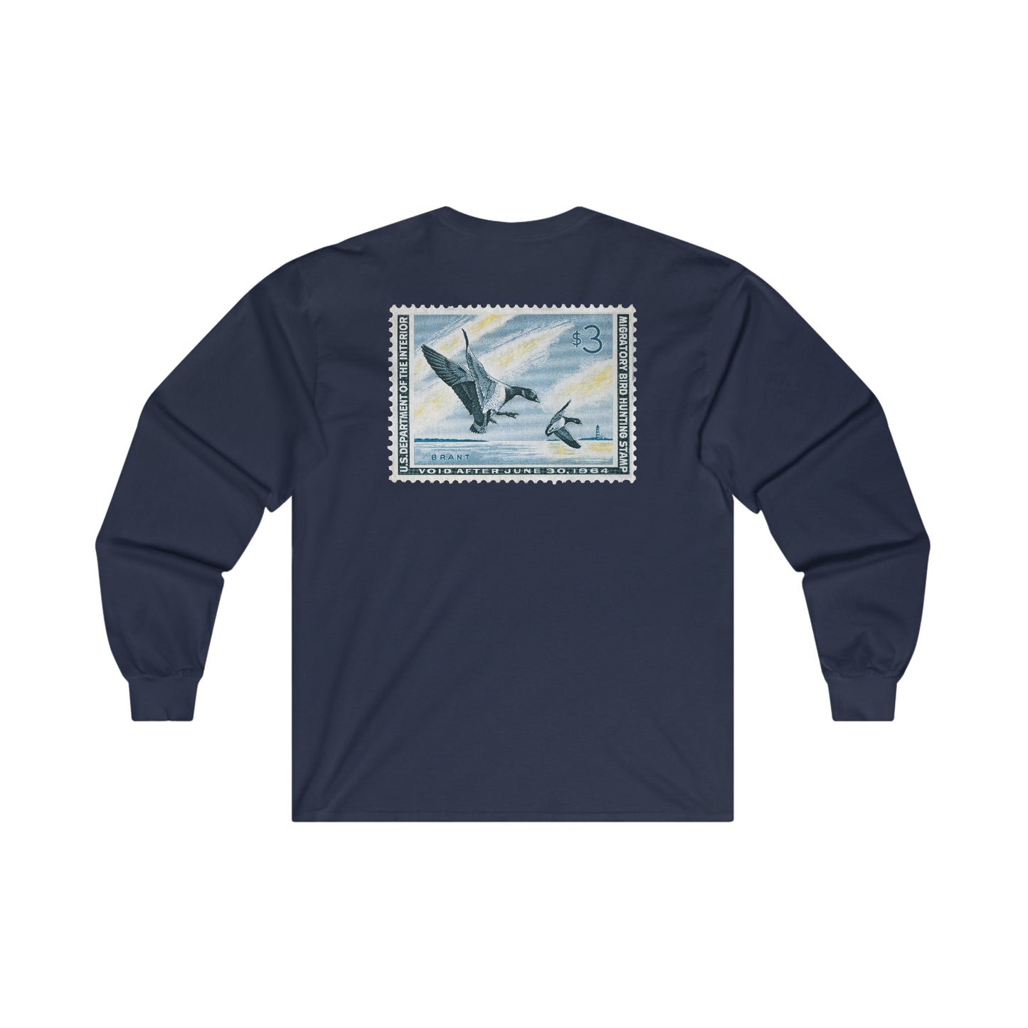 Official 1963-1964 Federal Duck Stamp - Long Sleeve Tee