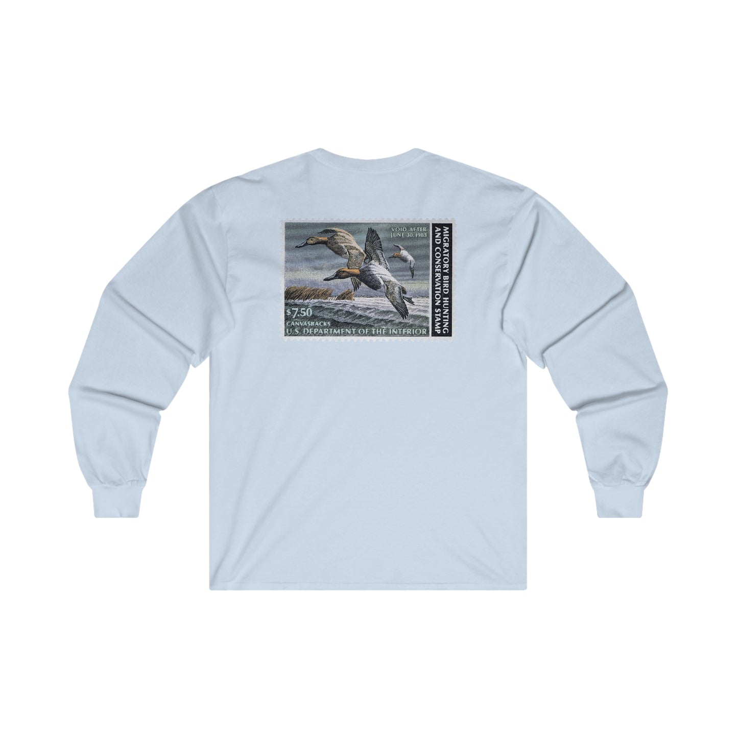 Official 1982-1983 Federal Duck Stamp - Long Sleeve Tee