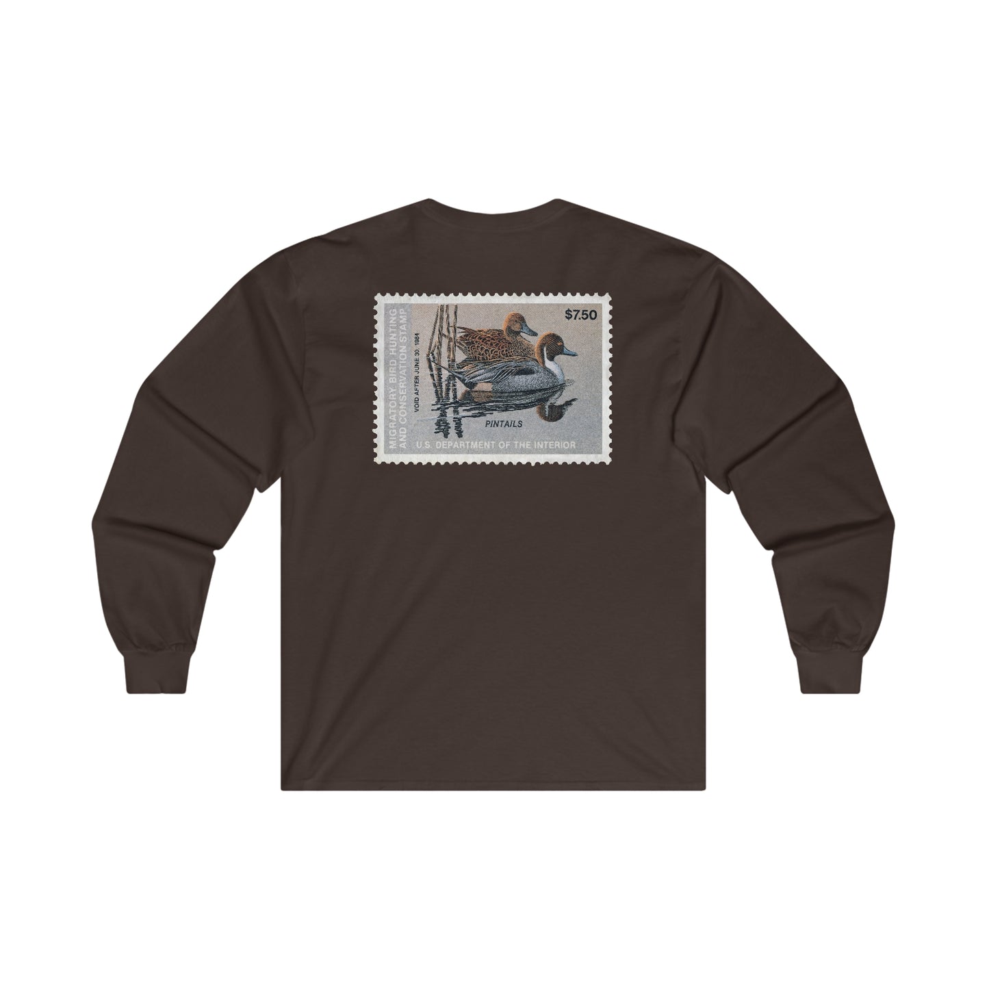 Official 1983-1984 Federal Duck Stamp - Long Sleeve Tee