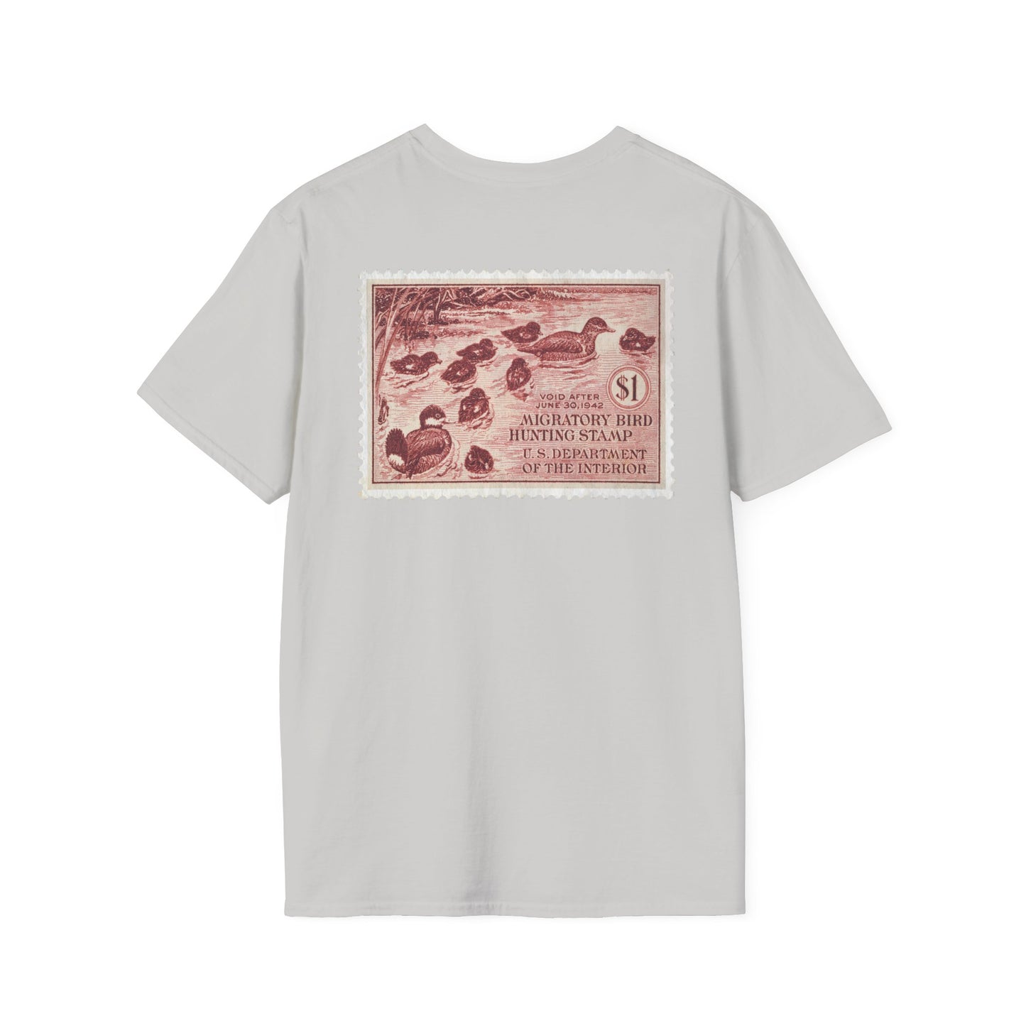 Official 1941-1942 Federal Duck Stamp - Short Sleeve Tee