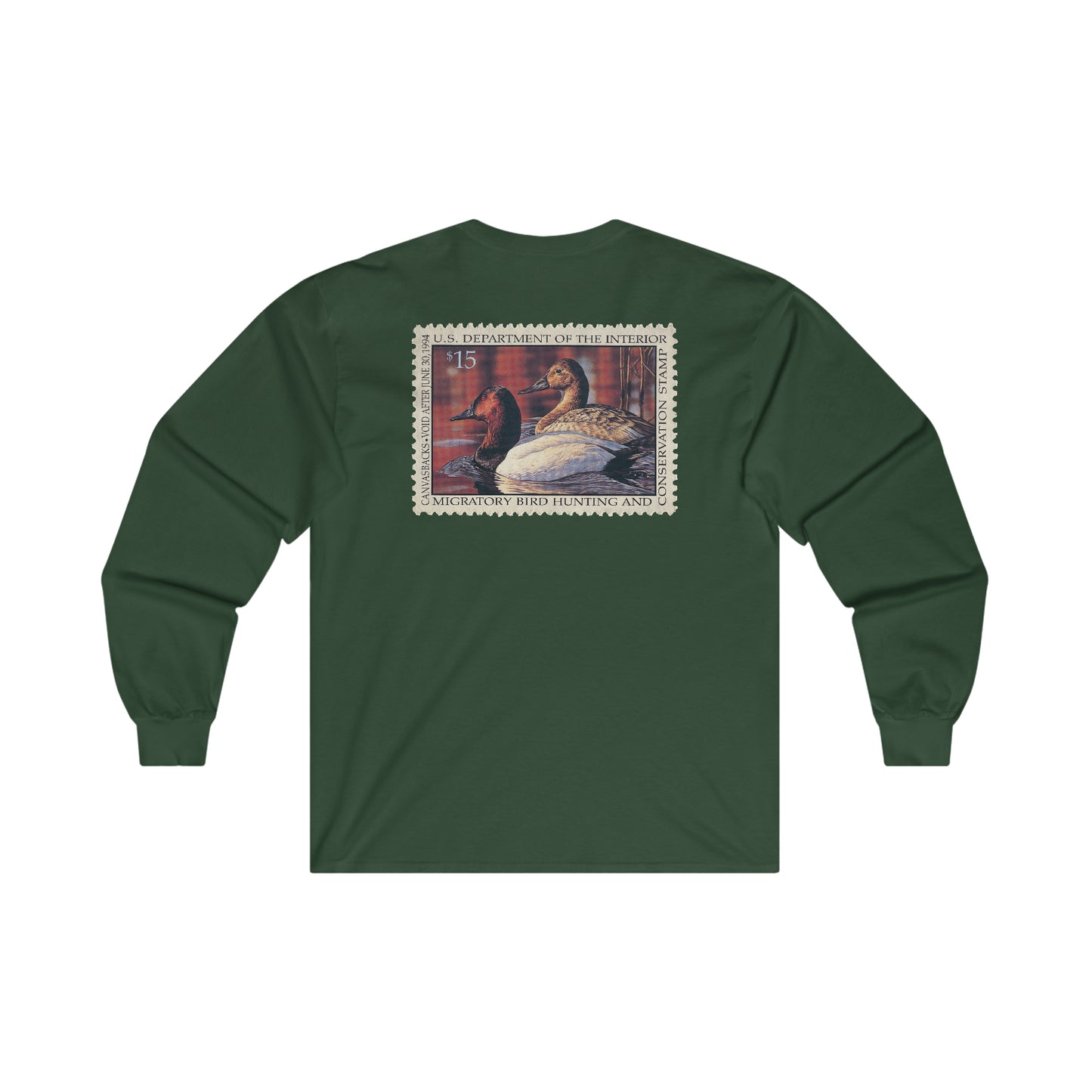 Official 1993-1994 Federal Duck Stamp - Long Sleeve Tee