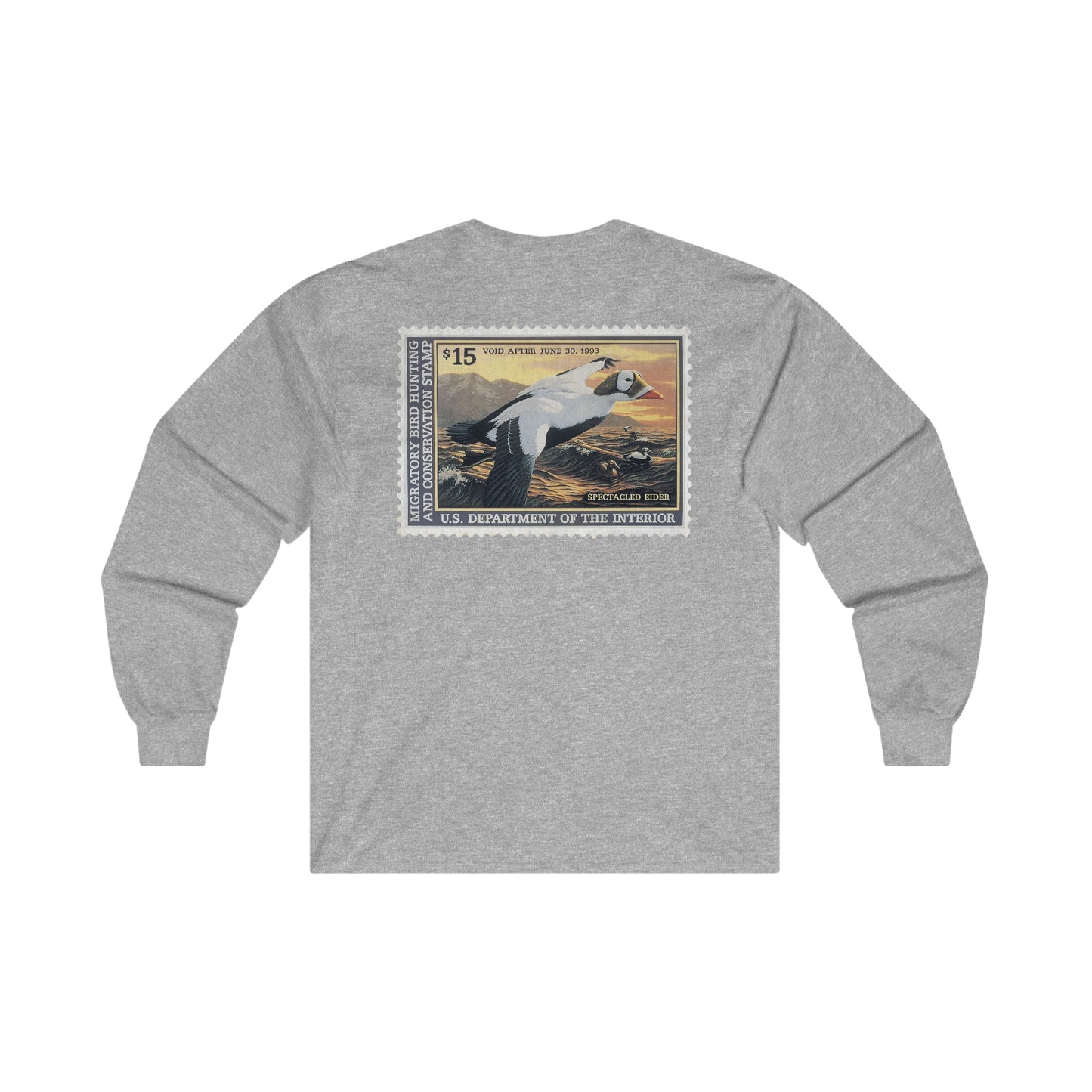 Official 1992-1993 Federal Duck Stamp - Long Sleeve Tee