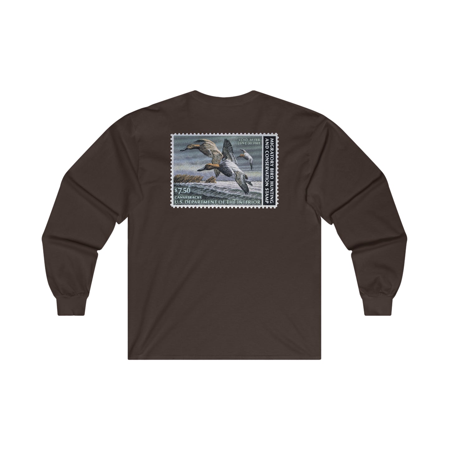 Official 1982-1983 Federal Duck Stamp - Long Sleeve Tee