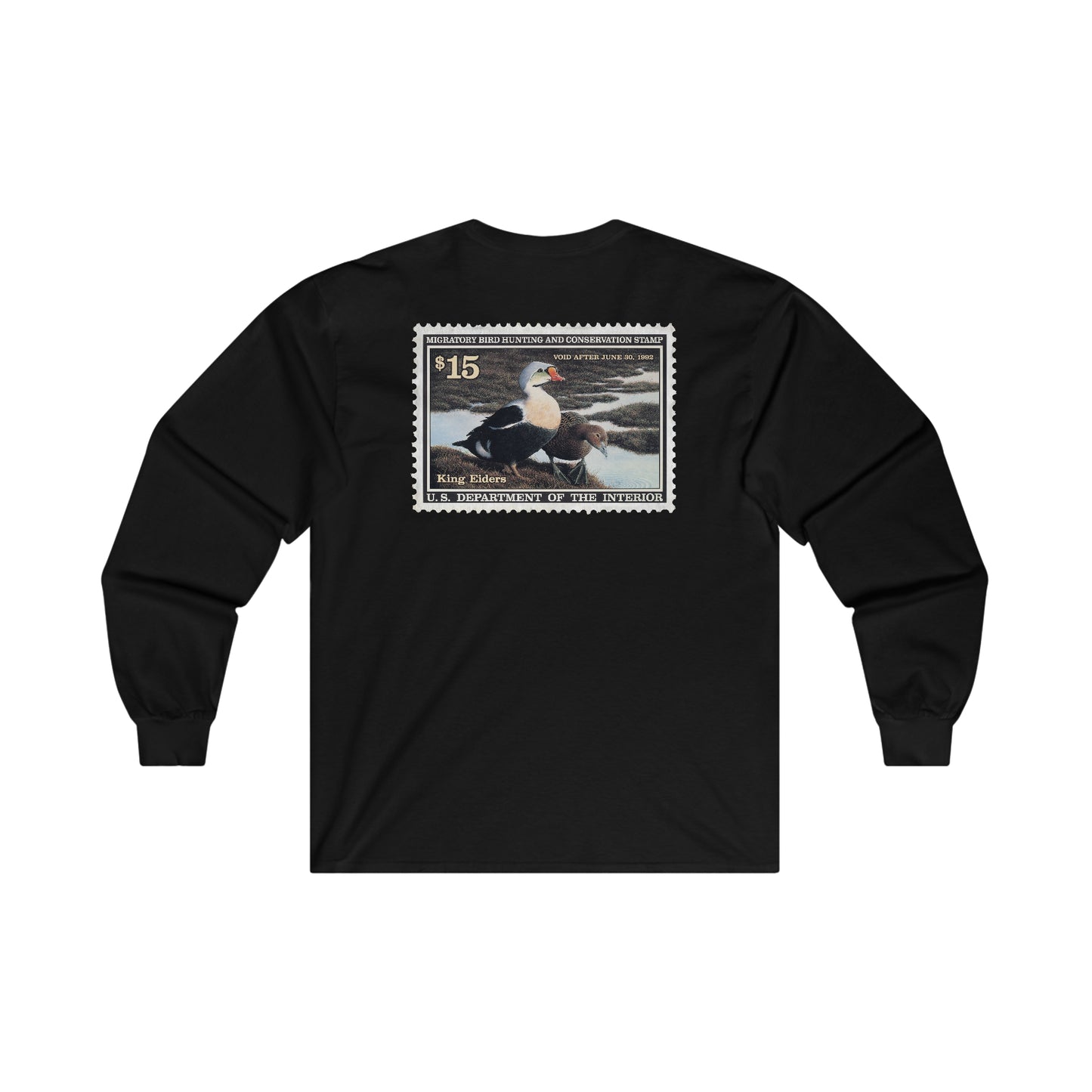 Official 1991-1992 Federal Duck Stamp - Long Sleeve Tee