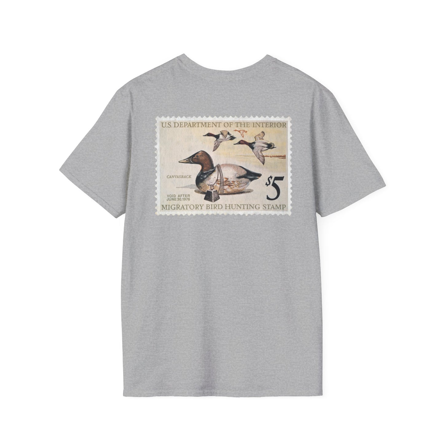 Official 1975-1976 Federal Duck Stamp - Short Sleeve Tee