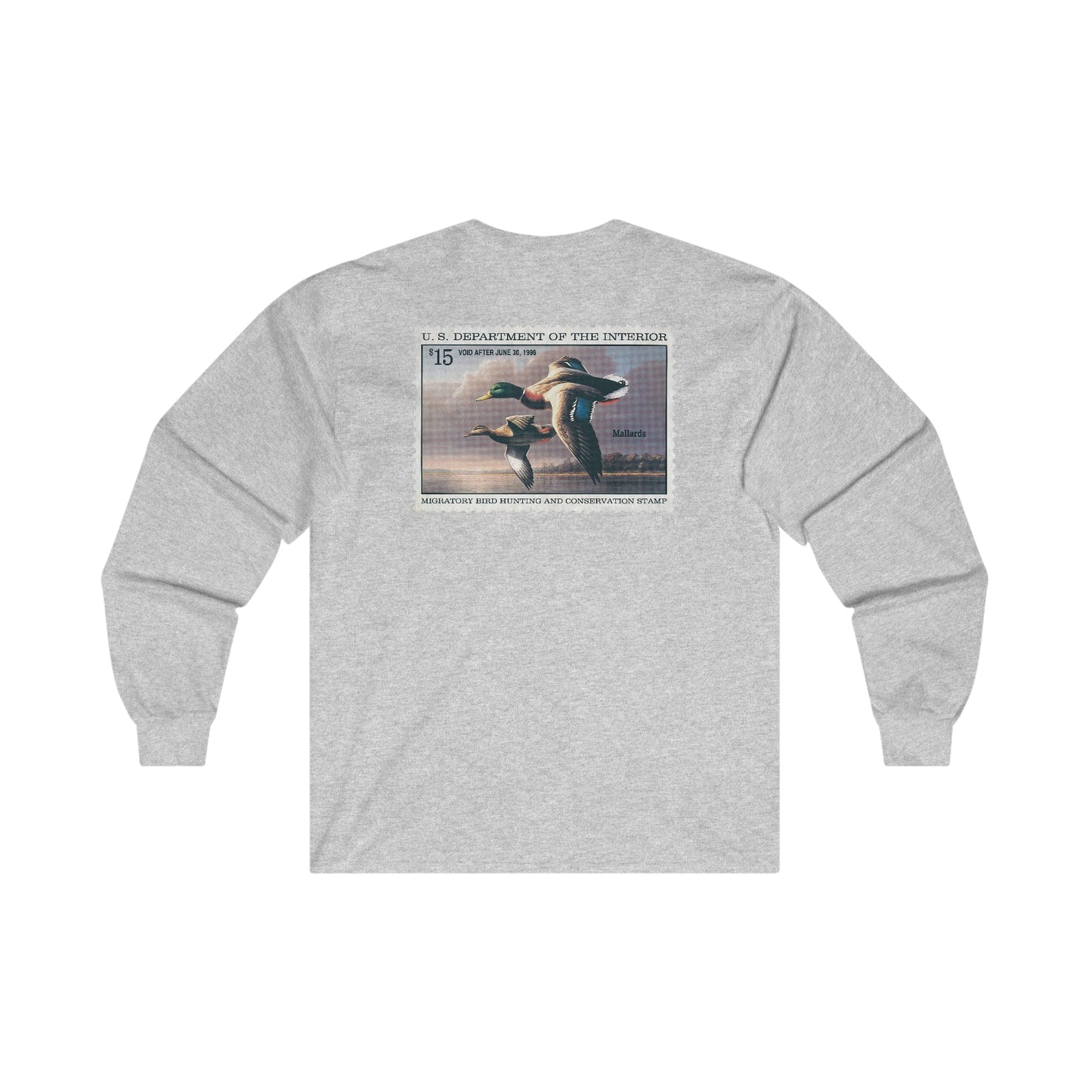Official 1995-1996 Federal Duck Stamp - Long Sleeve Tee