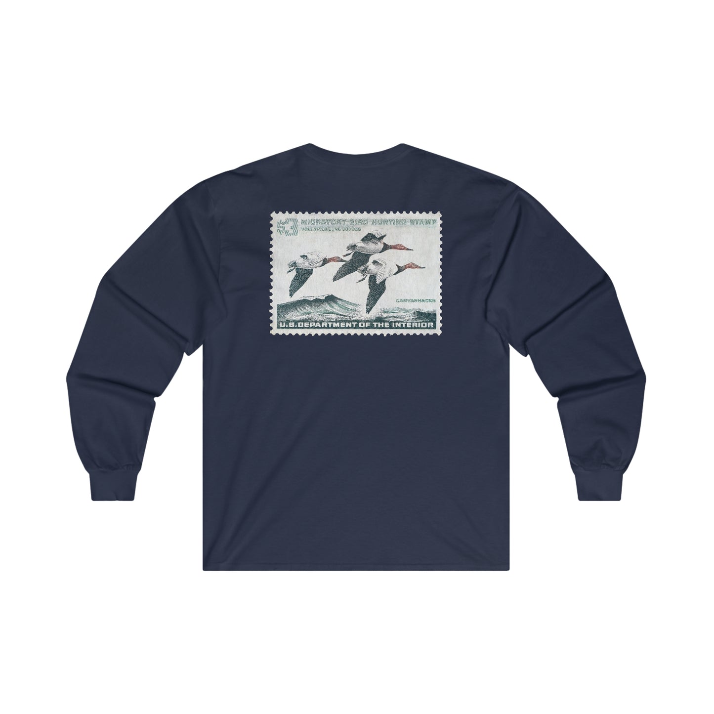 Official 1965-1966 Federal Duck Stamp - Long Sleeve Tee