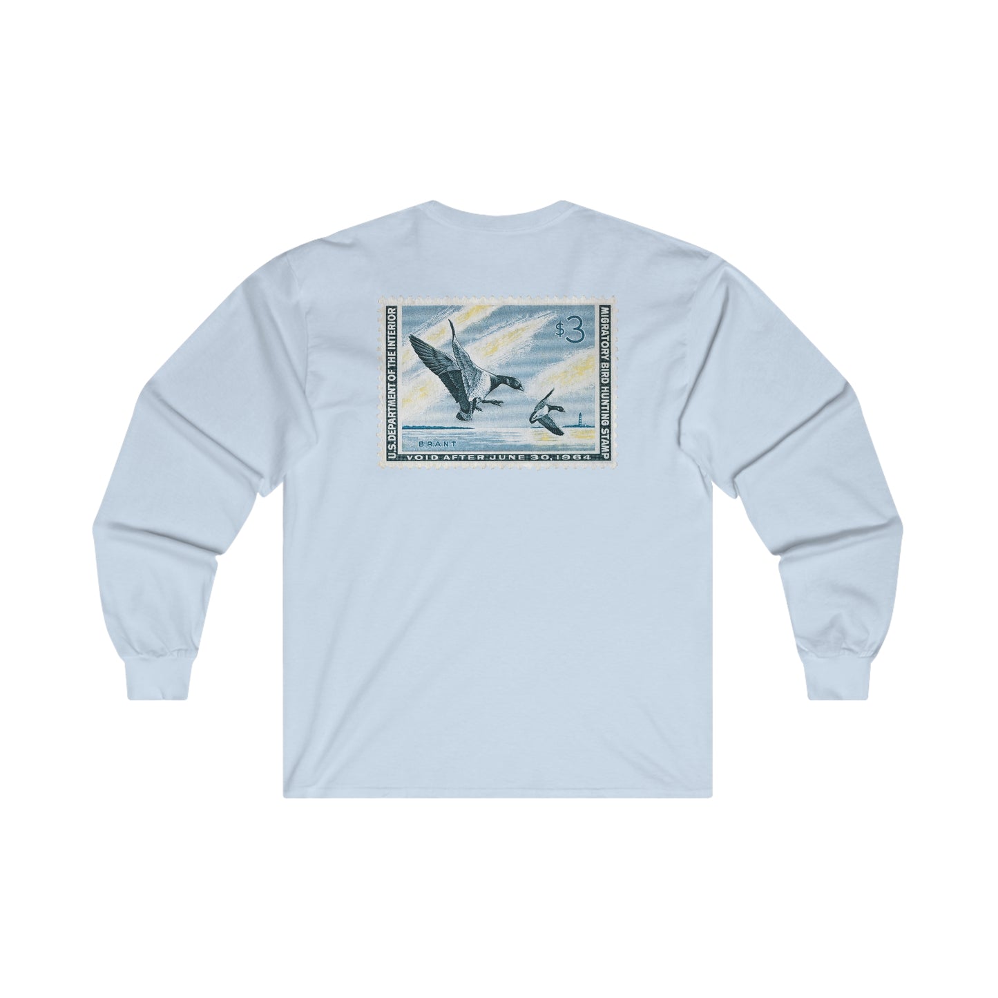 Official 1963-1964 Federal Duck Stamp - Long Sleeve Tee