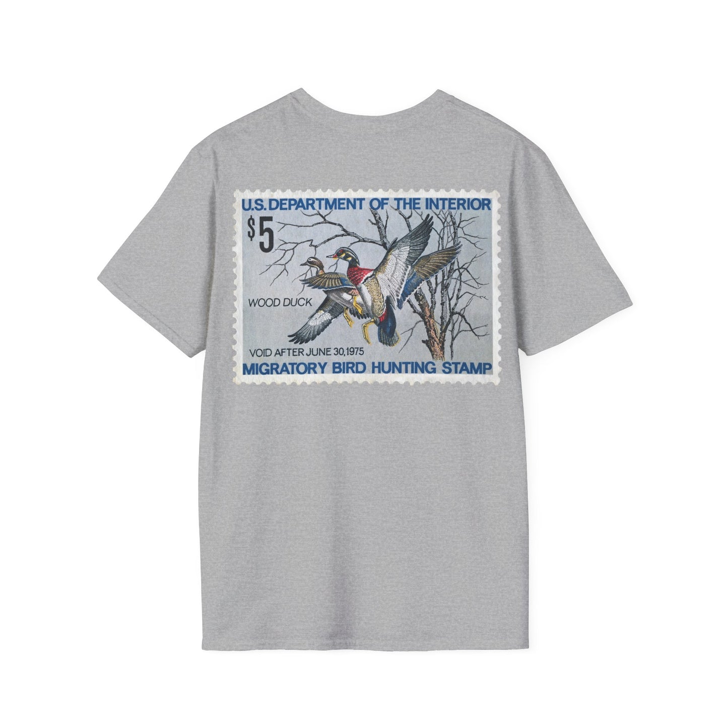 Official 1974-1975 Federal Duck Stamp - Short Sleeve Tee