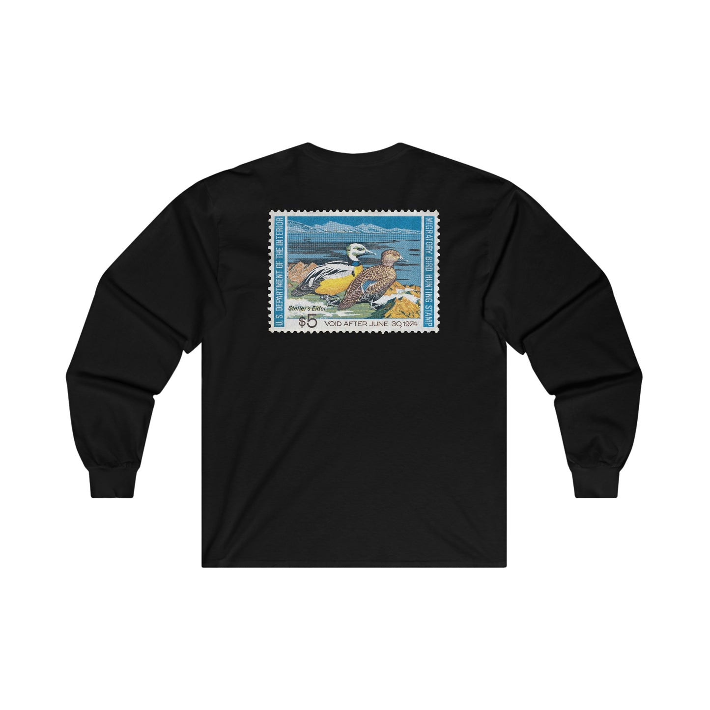Official 1973-1974 Federal Duck Stamp - Long Sleeve Tee