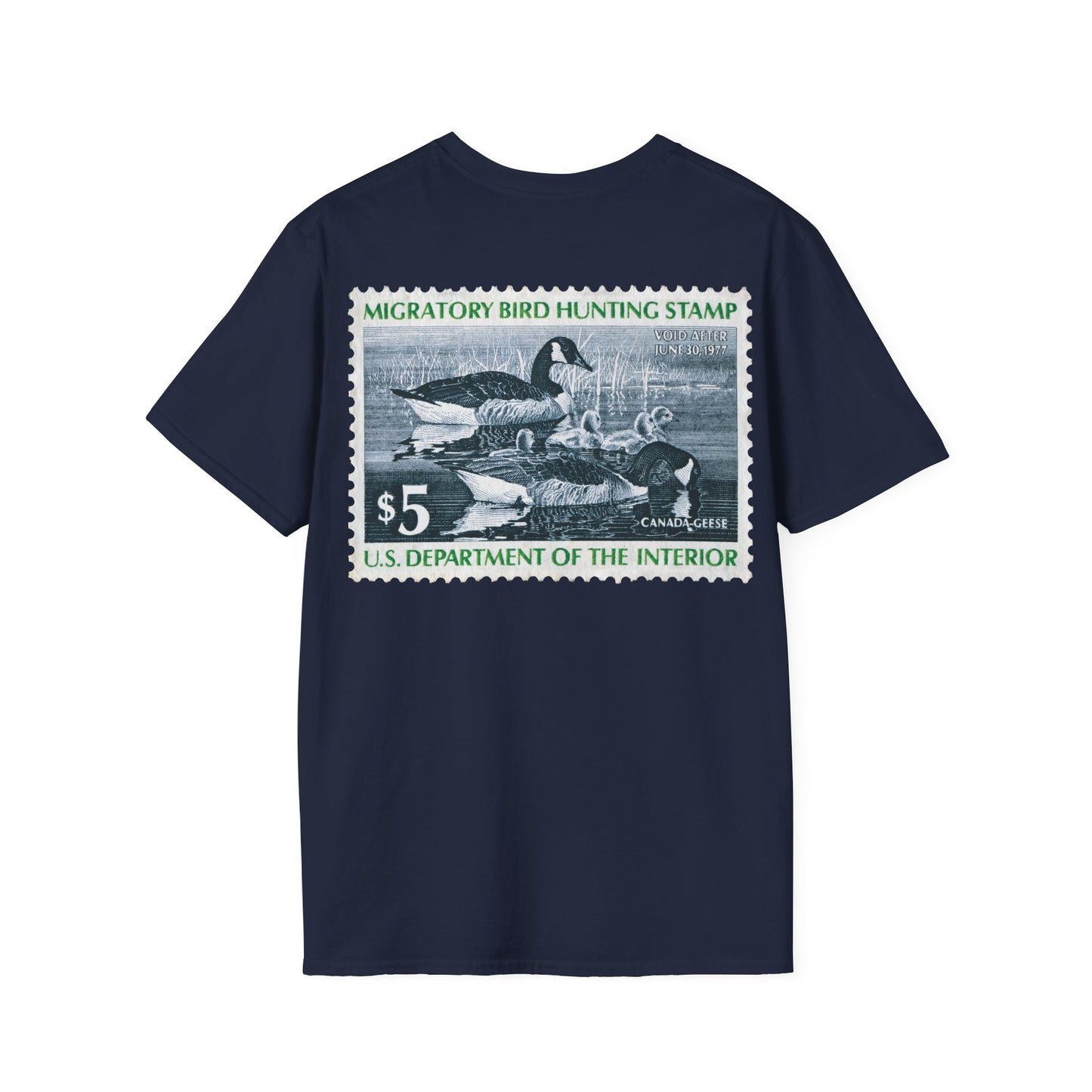Official 1976-1977 Federal Duck Stamp - Short Sleeve Tee