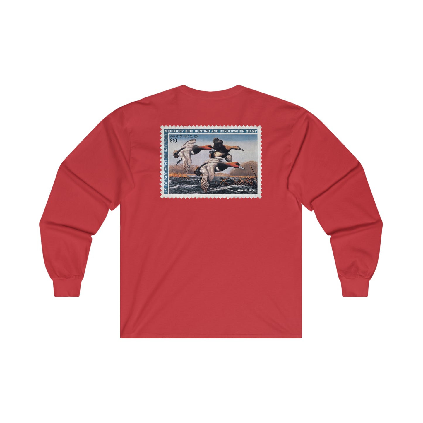 Official 1987-1988 Federal Duck Stamp - Long Sleeve Tee