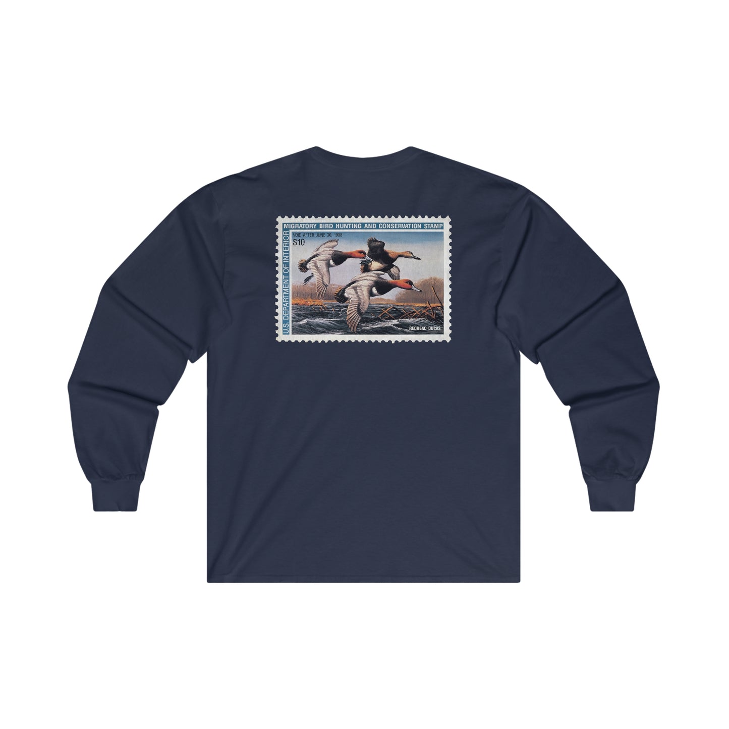 Official 1987-1988 Federal Duck Stamp - Long Sleeve Tee