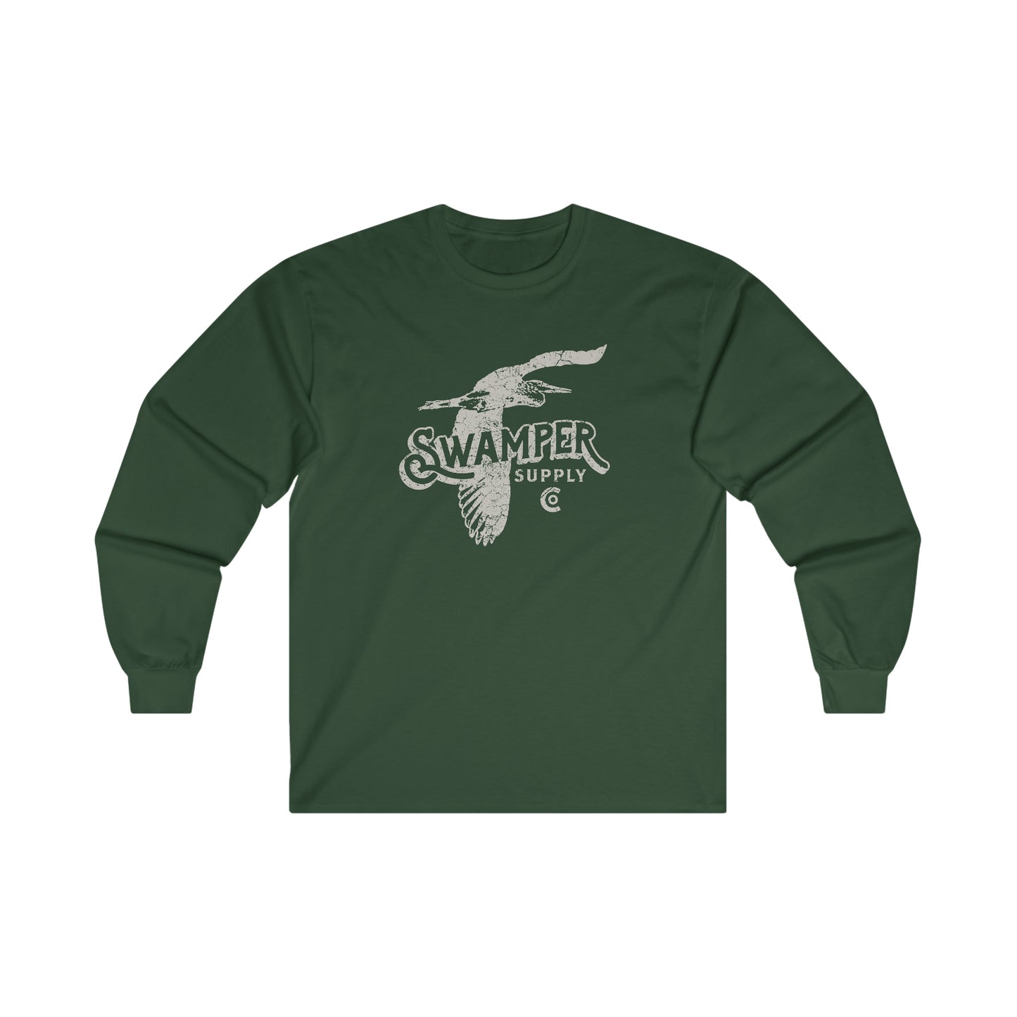 Swamper Egret - Long Sleeve Tee
