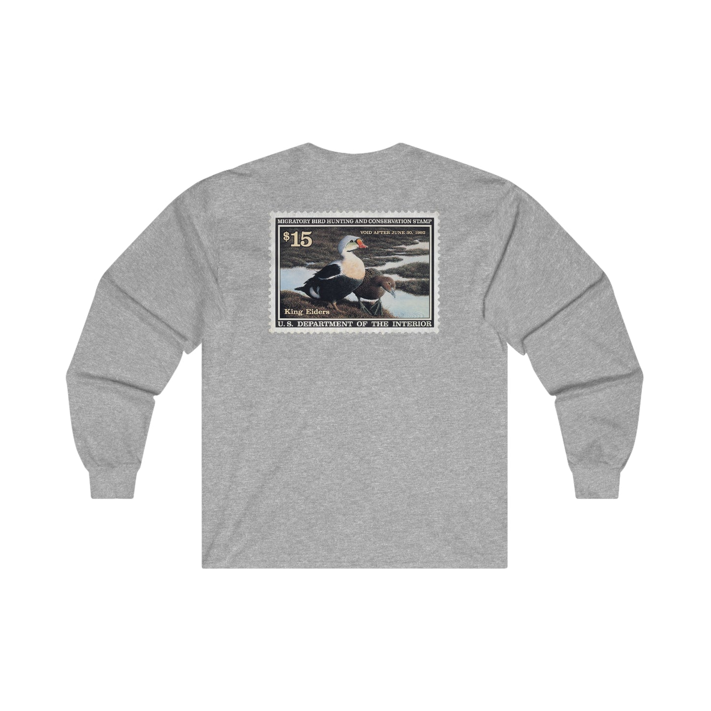 Official 1991-1992 Federal Duck Stamp - Long Sleeve Tee