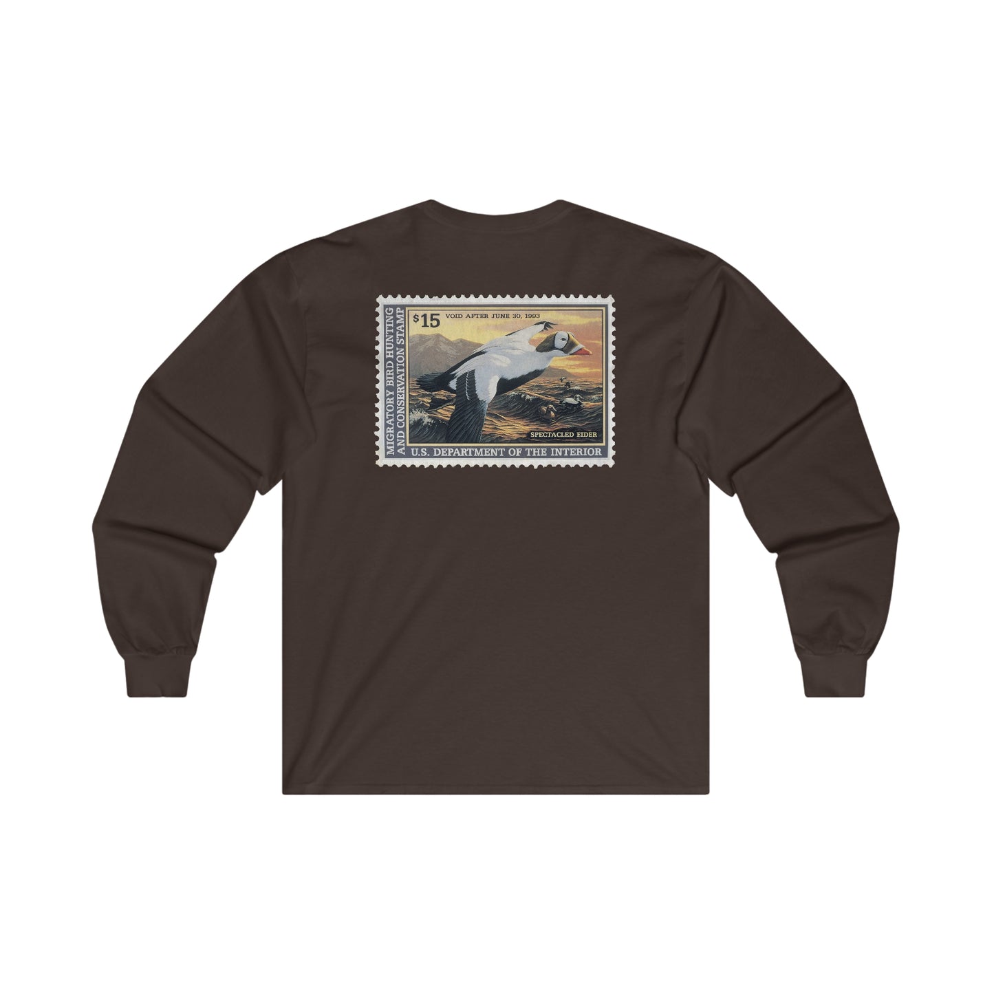 Official 1992-1993 Federal Duck Stamp - Long Sleeve Tee