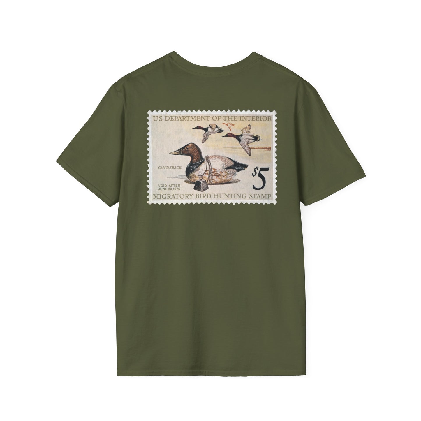 Official 1975-1976 Federal Duck Stamp - Short Sleeve Tee