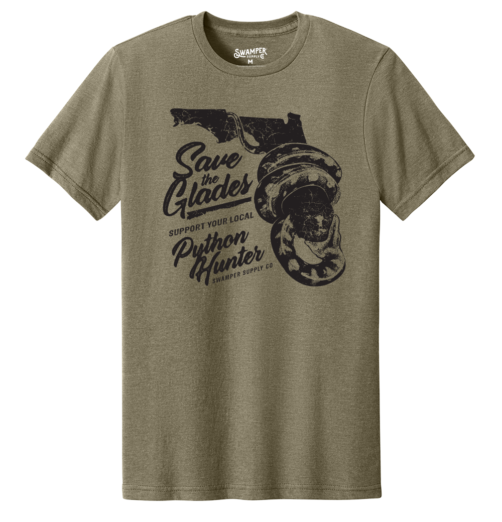 Save the Glades Python Hunter Unisex T-Shirt