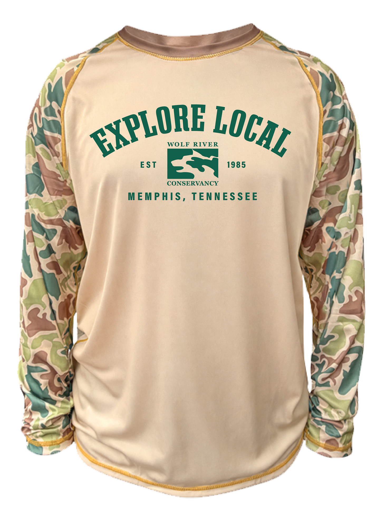 Wolf River Conservancy - Explore Local Crew Neck Shirt