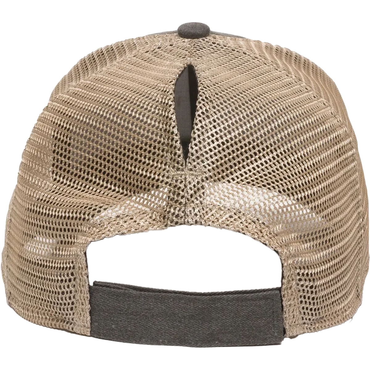 Dragonfly Ladies Ponytail Hat – Grey Mesh Back Cotton Cap