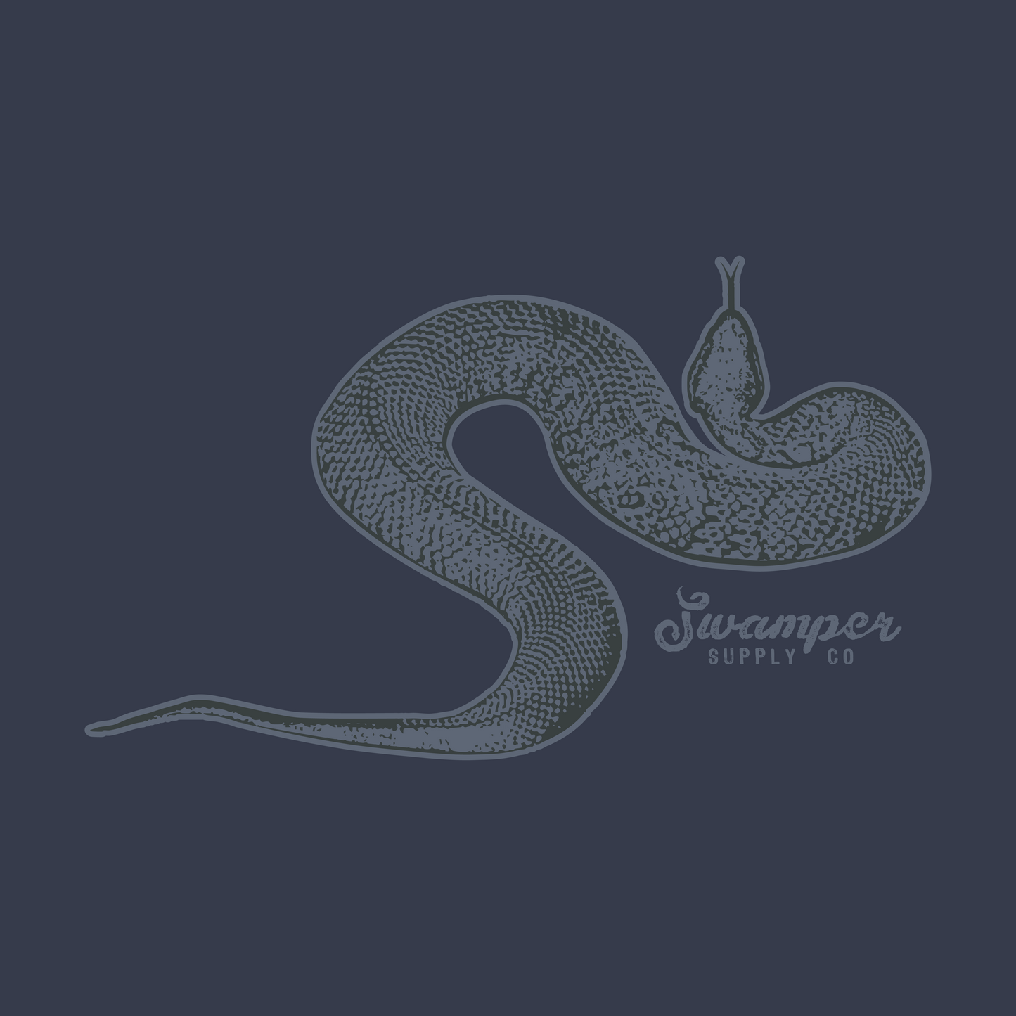 Cottonmouth Snake Hoodie