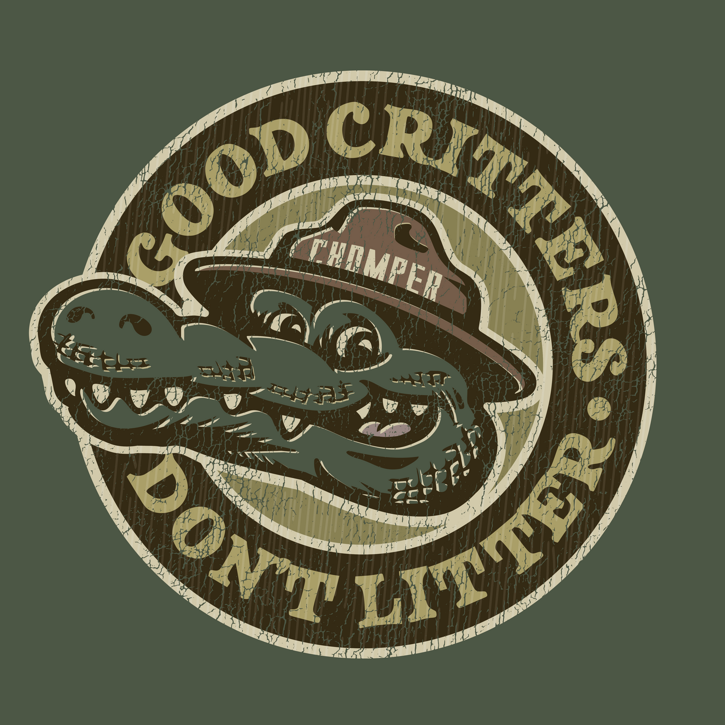 Chomper Badge Hoodie