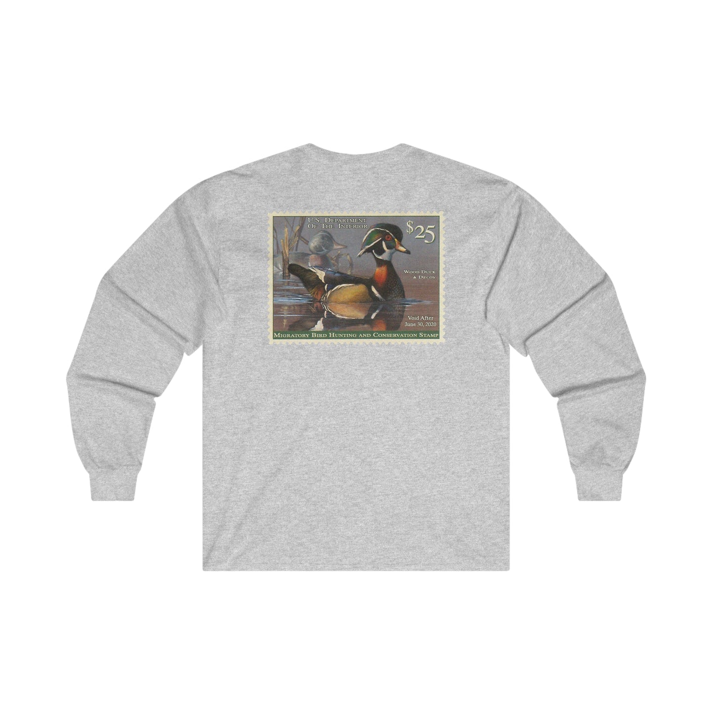 Official 2019-2020 Federal Duck Stamp - Long Sleeve Tee