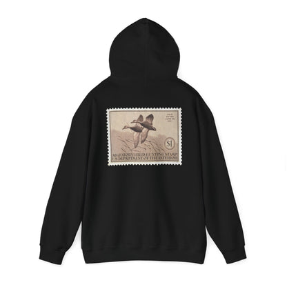 Official 1940-1941 Federal Duck Stamp - Hoodie