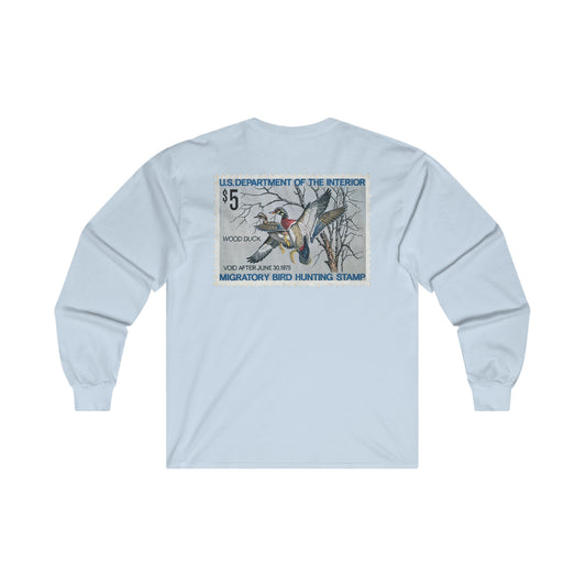 Official 1974-1975 Federal Duck Stamp - Long Sleeve Tee