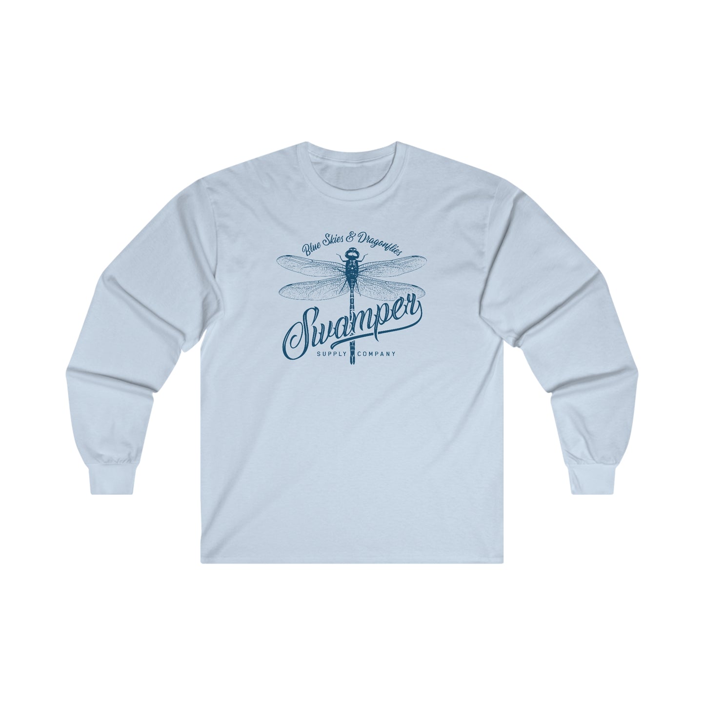 Blue Skies & Dragonflies - Long Sleeve Tee