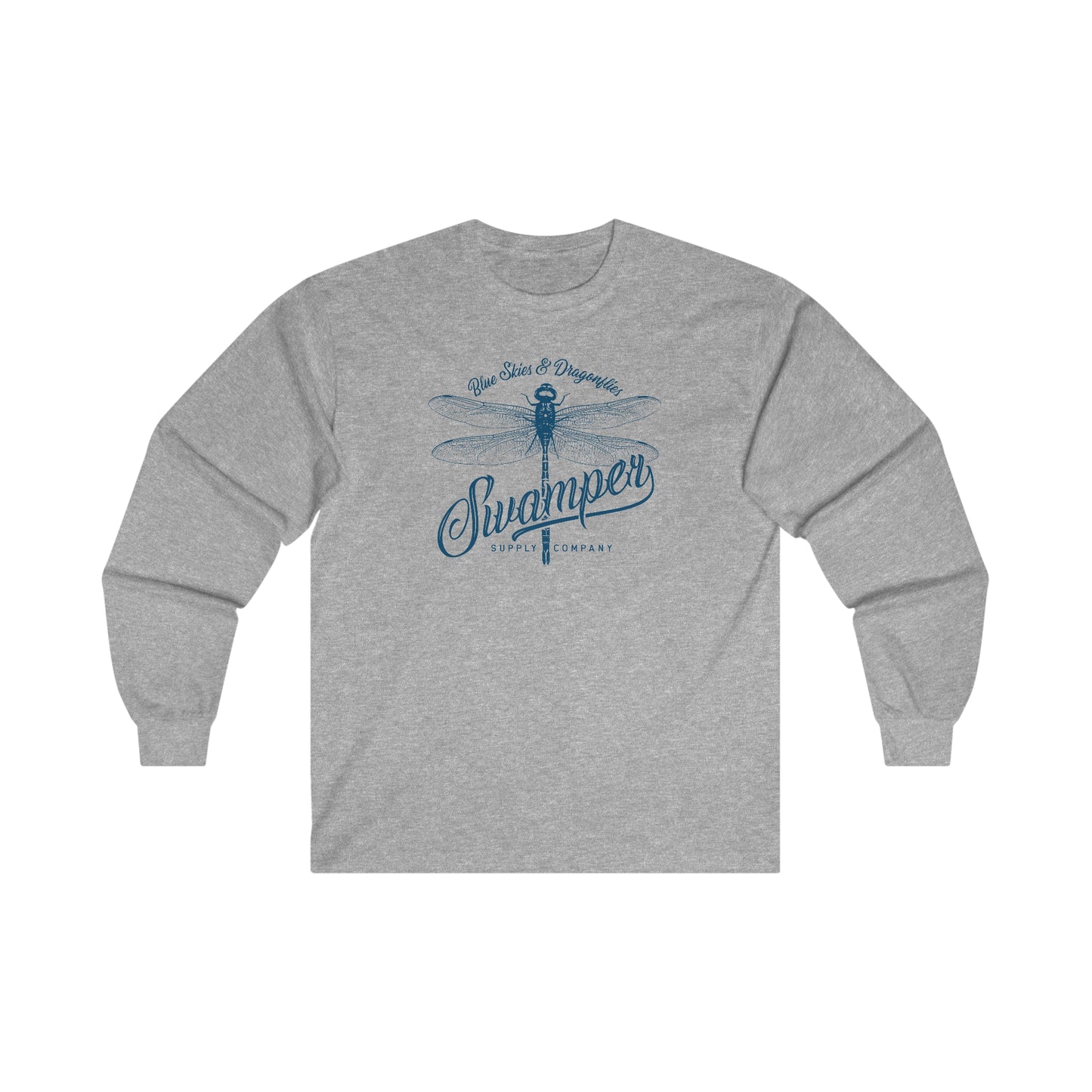 Blue Skies & Dragonflies - Long Sleeve Tee