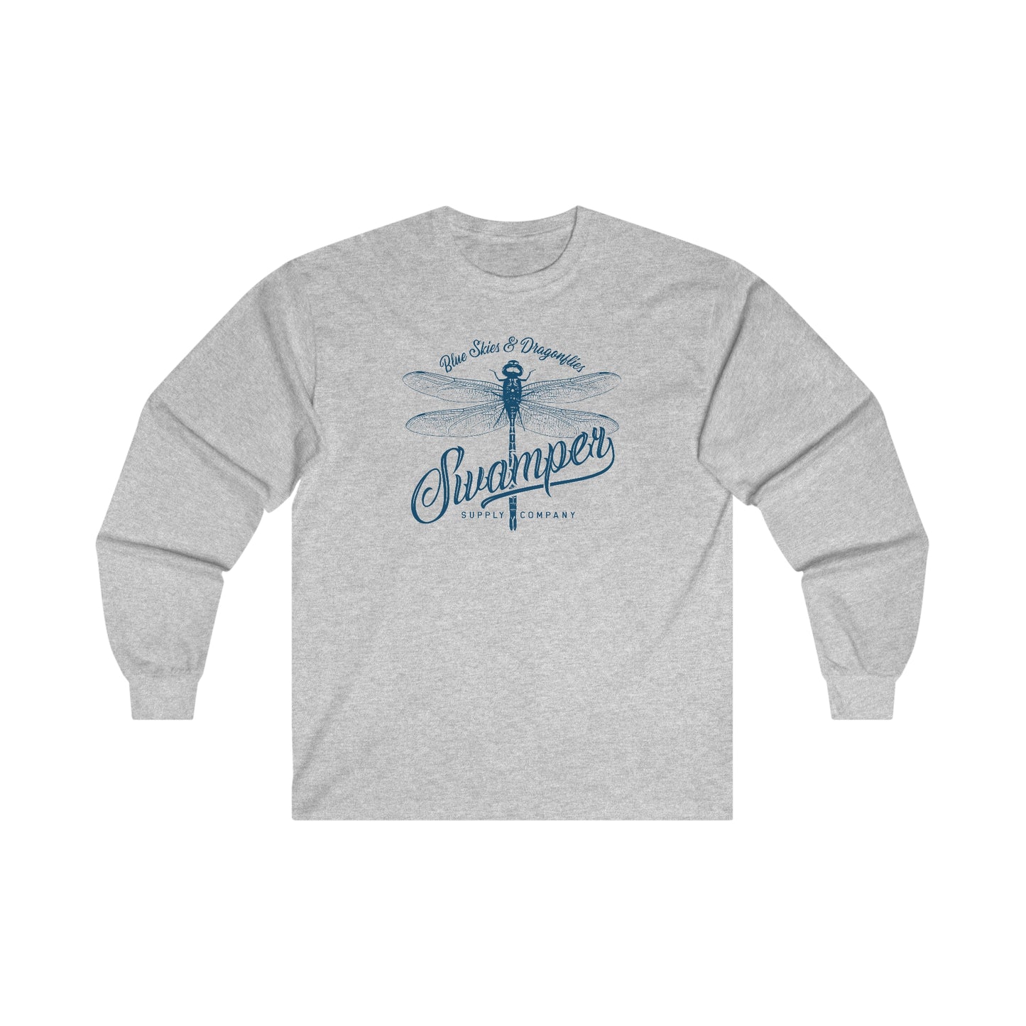 Blue Skies & Dragonflies - Long Sleeve Tee