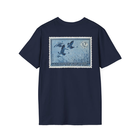 Official 1955-1956 Federal Duck Stamp - Short Sleeve Tee