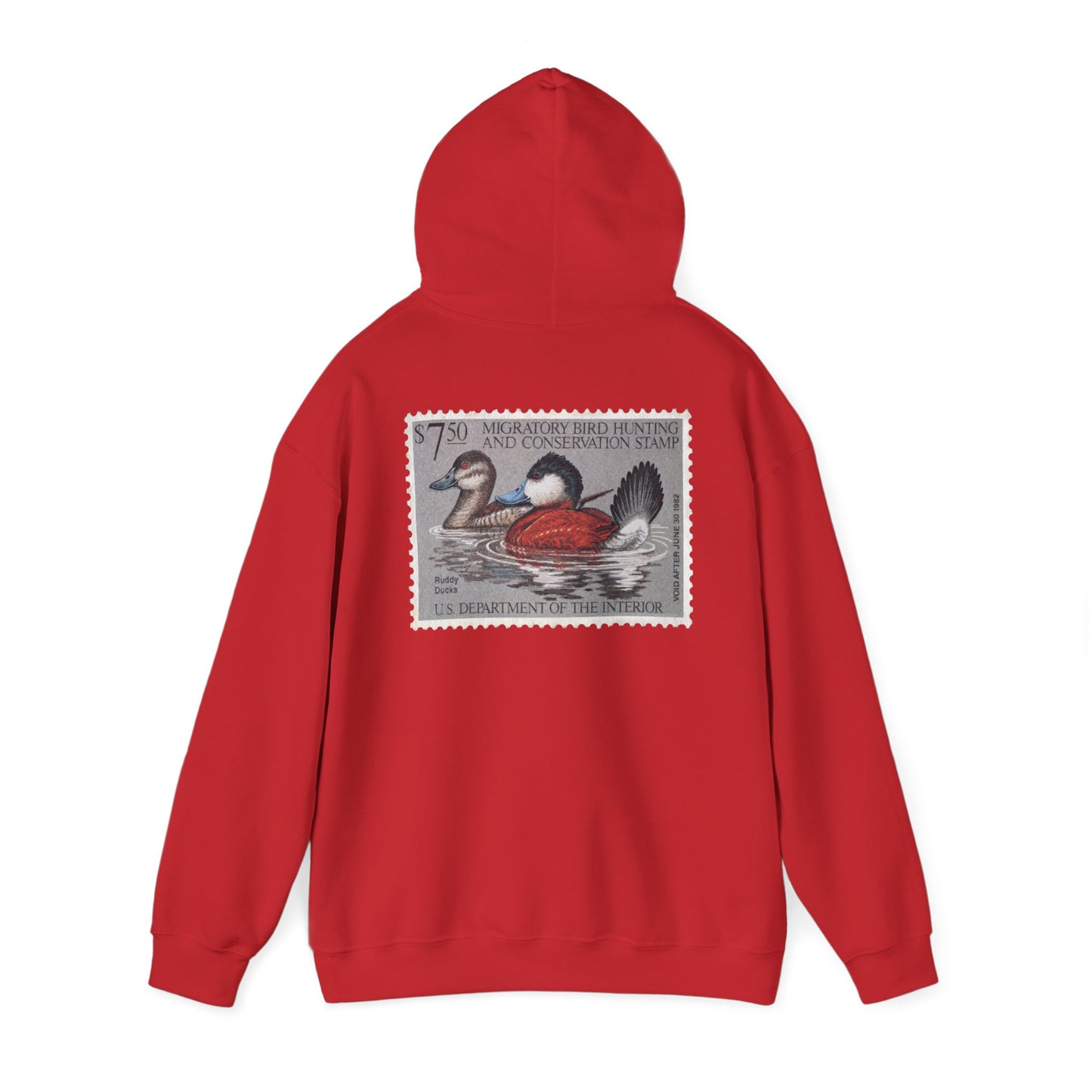 Official 1981-1982 Federal Duck Stamp - Hoodie