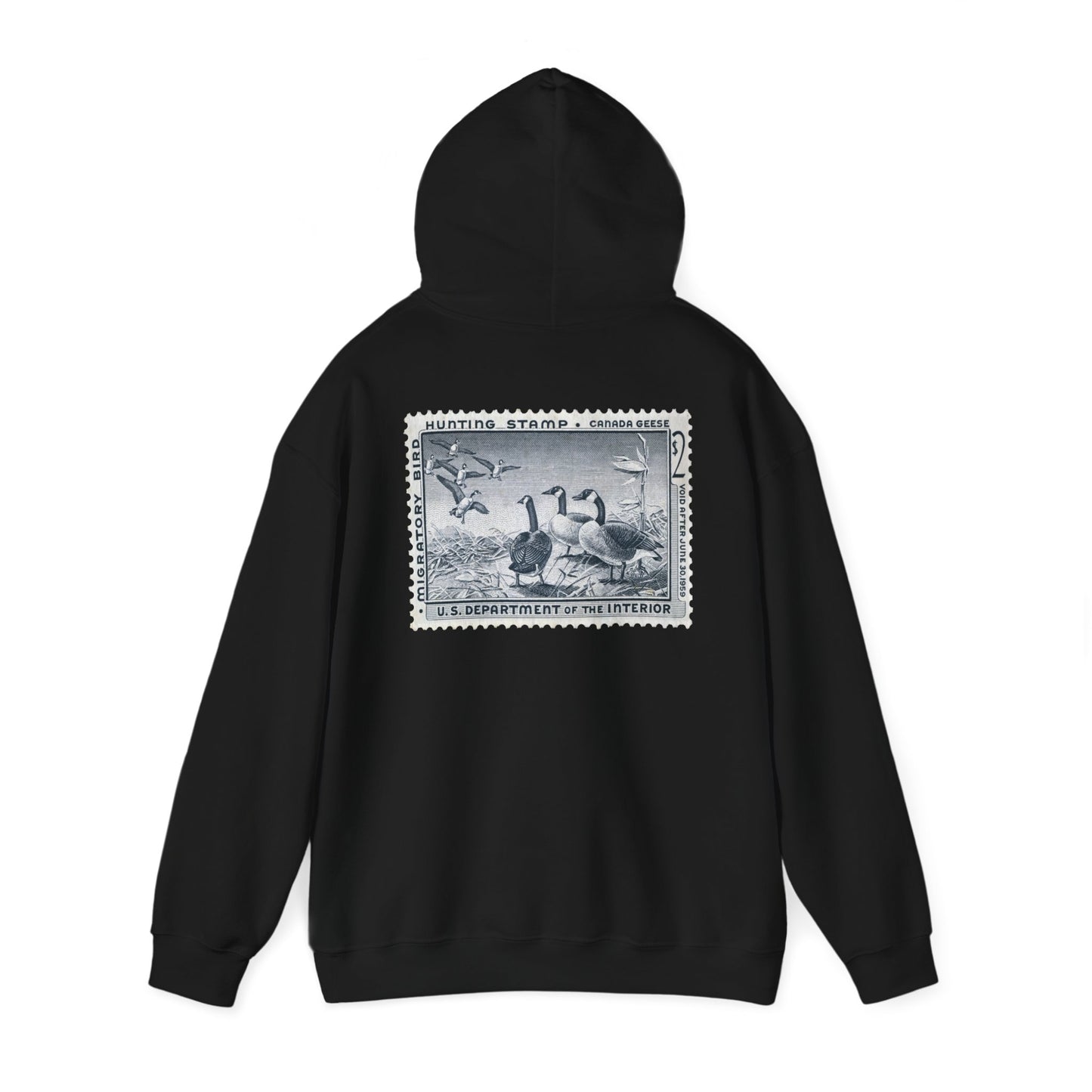 Official 1958-1959 Federal Duck Stamp - Hoodie