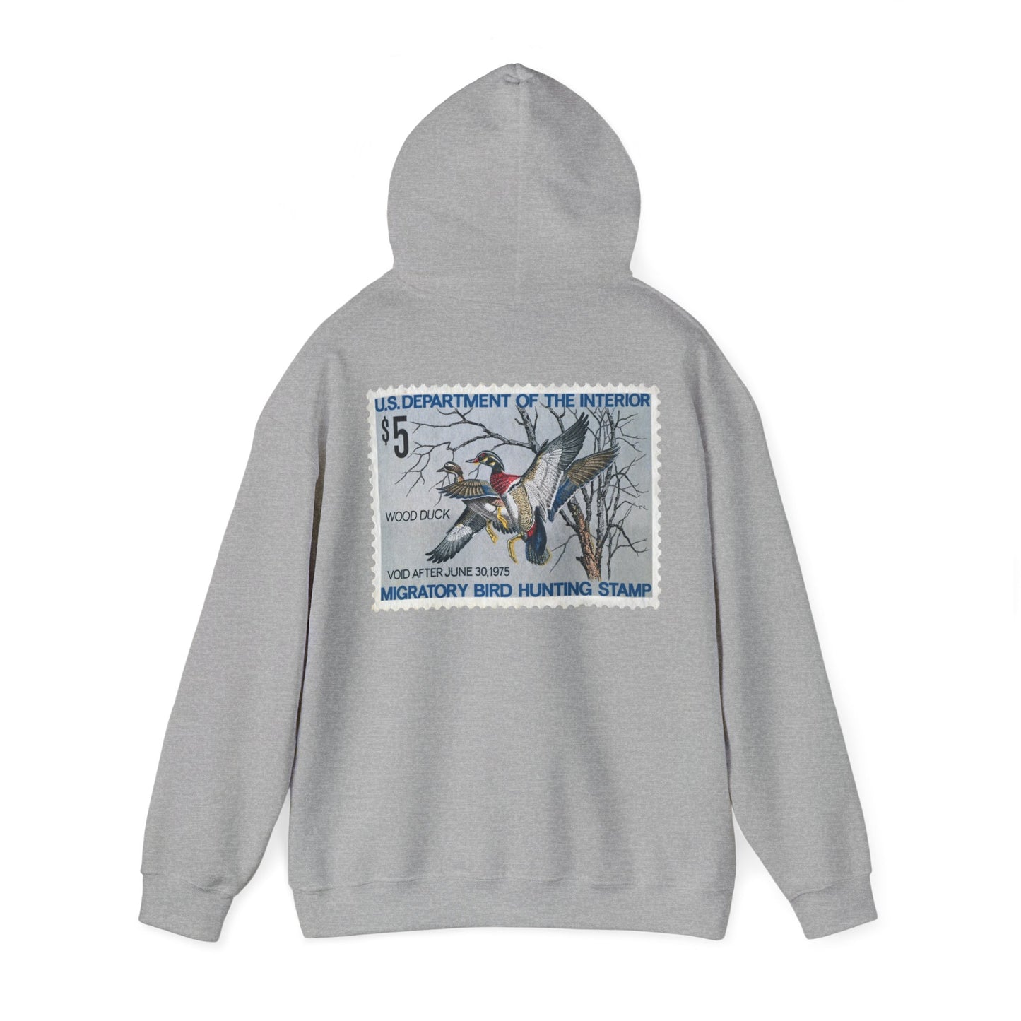 Official 1974-1975 Federal Duck Stamp - Hoodie