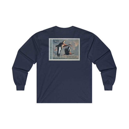 Official 1990-1991 Federal Duck Stamp - Long Sleeve Tee