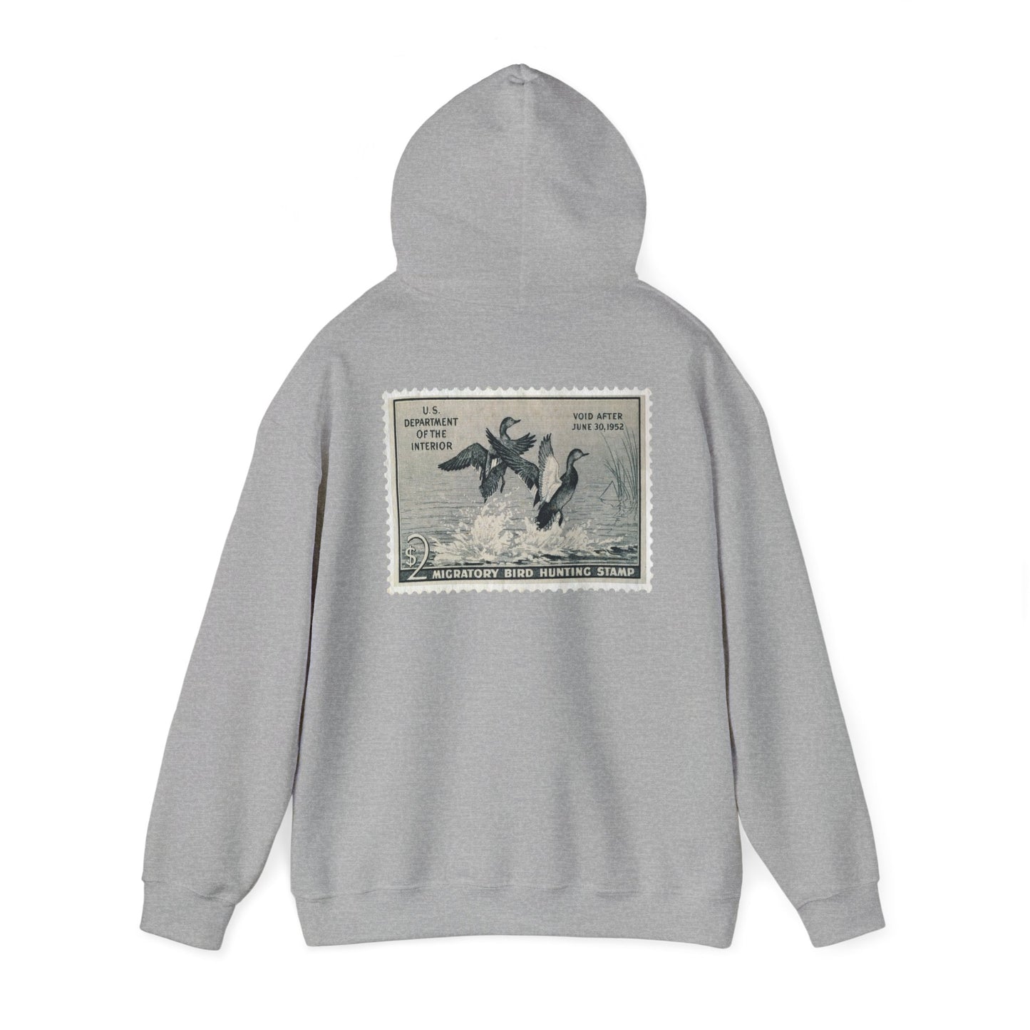 Official 1951-1952 Federal Duck Stamp - Hoodie