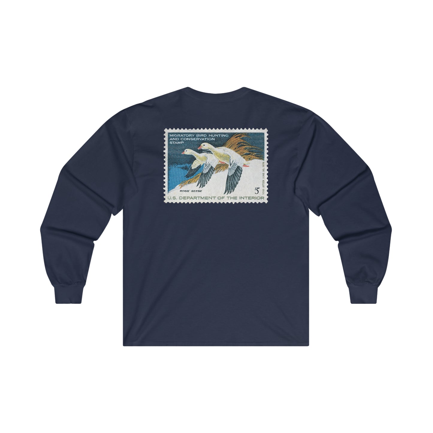 Official 1977-1978 Federal Duck Stamp - Long Sleeve Tee