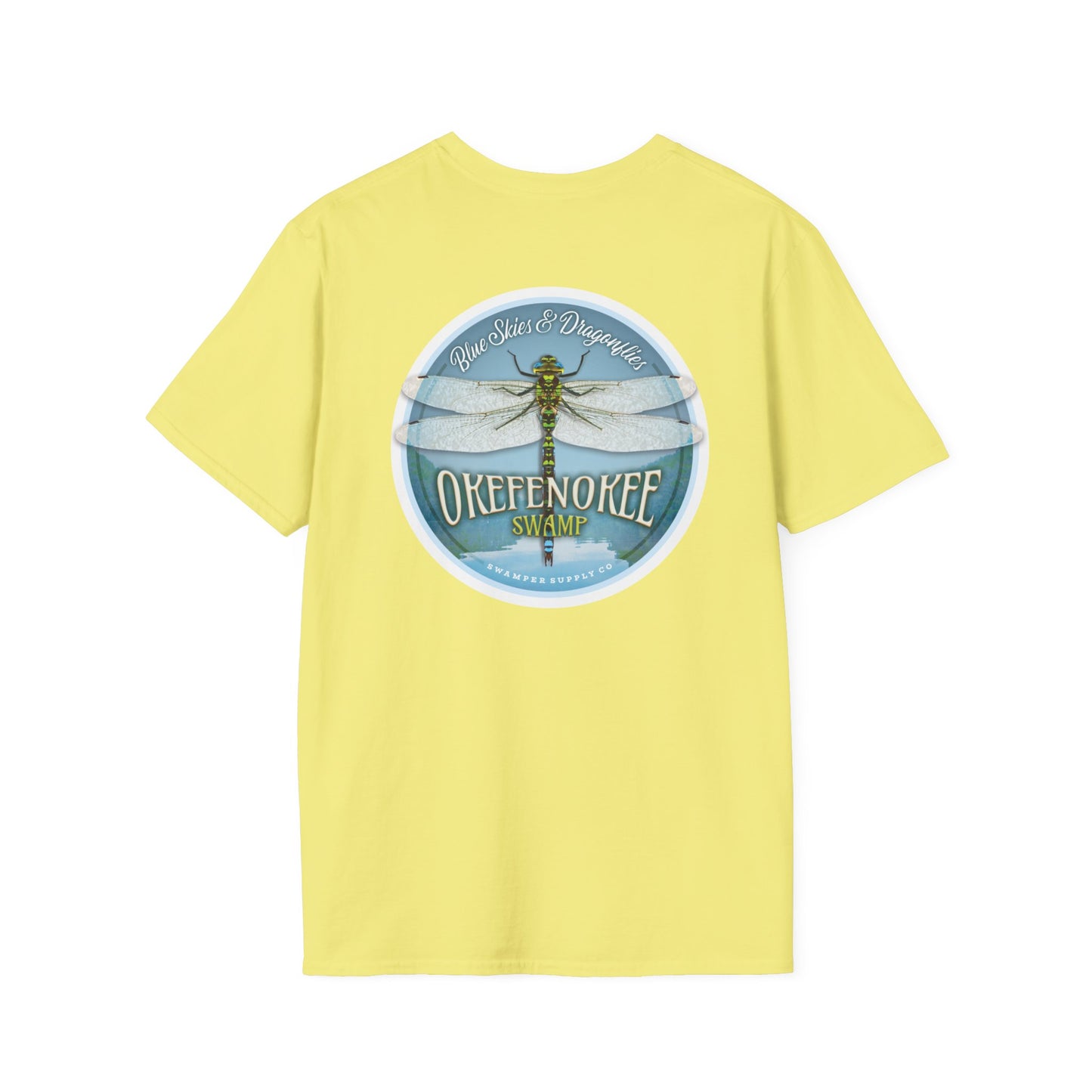 Blue Skies & Dragonflies - Okeefenokee - Short Sleeve Tee