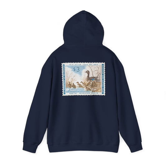 Official 1961-1962 Federal Duck Stamp - Hoodie