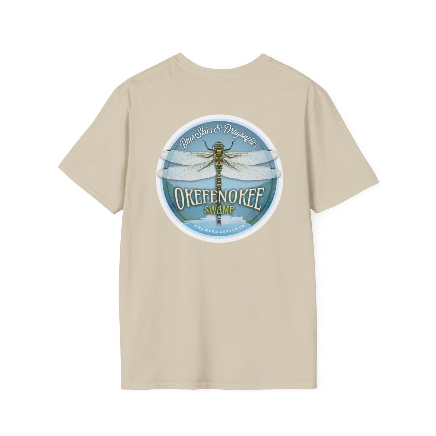 Blue Skies & Dragonflies - Okeefenokee - Short Sleeve Tee