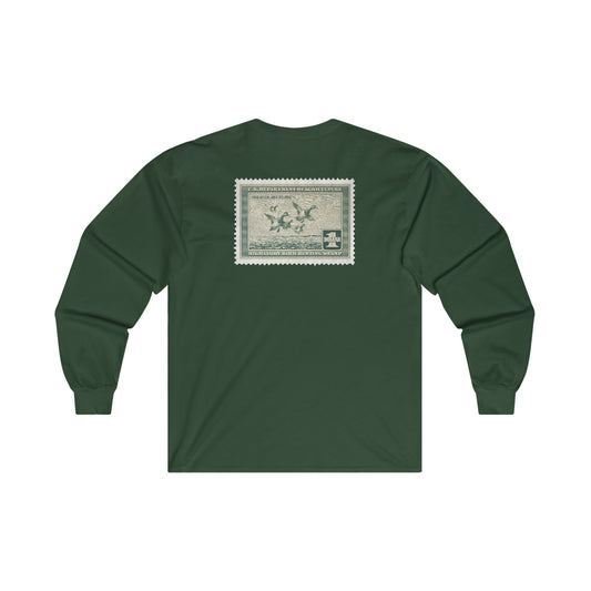 Official 1937-1938 Federal Duck Stamp - Long Sleeve Tee