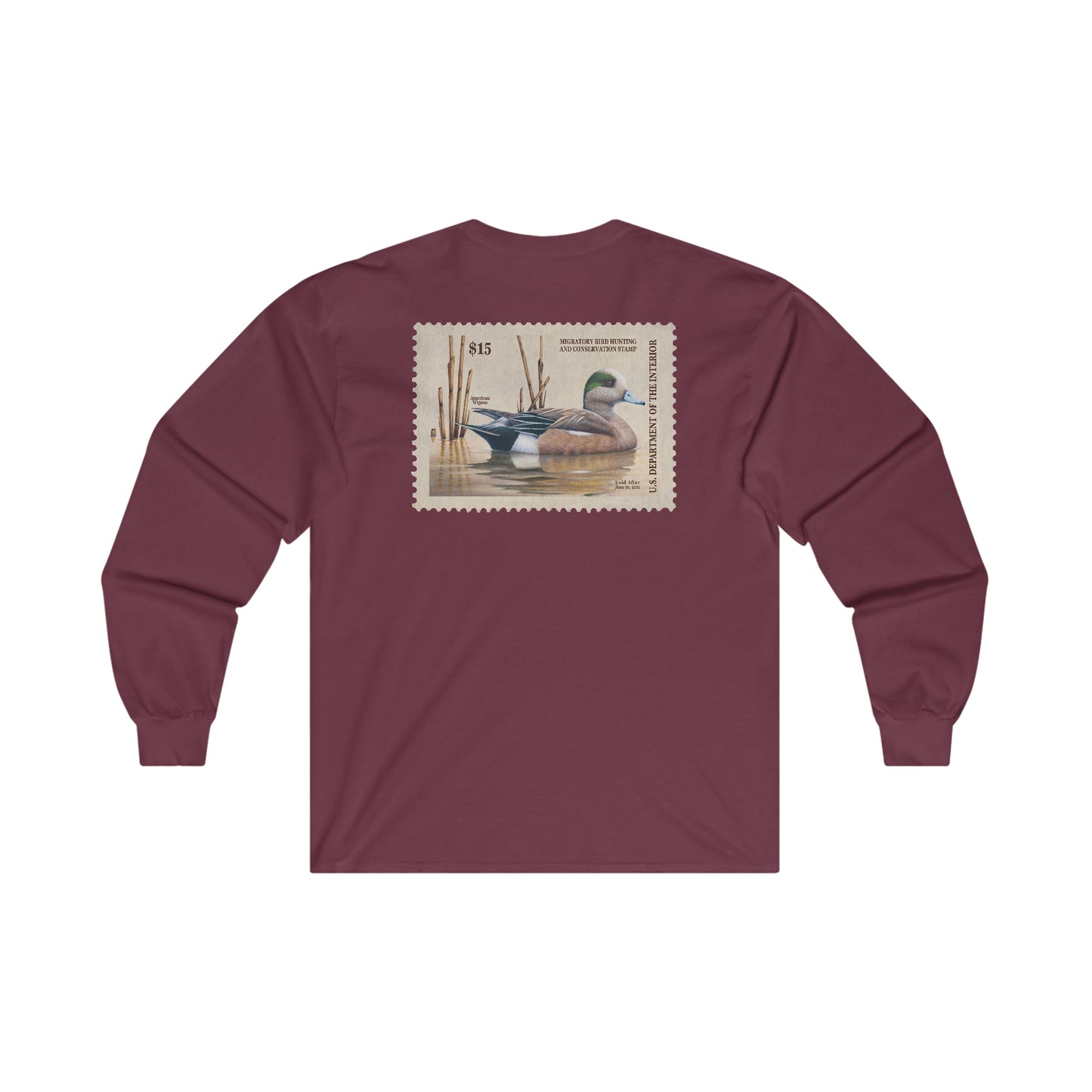 Official 2010-2011 Federal Duck Stamp - Long Sleeve Tee