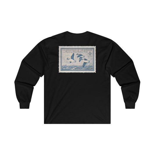 Official 1948-1949 Federal Duck Stamp - Long Sleeve Tee