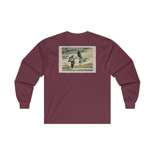 Official 1972-1973 Federal Duck Stamp - Long Sleeve Tee