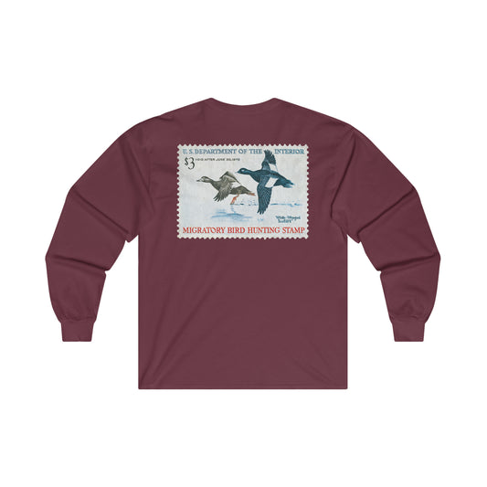 Official 1969-1970 Federal Duck Stamp - Long Sleeve Tee